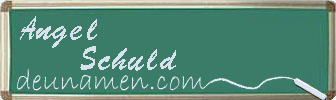 Angel Schuld Visitenkarte